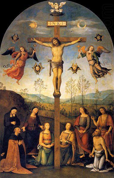 Pietro Perugino Crucifixion china oil painting image